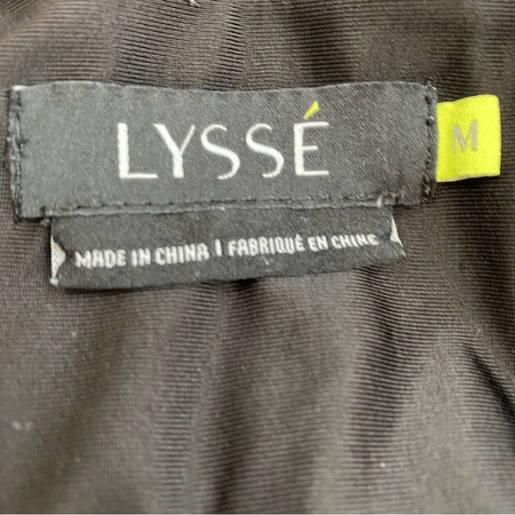 Lyssé High Rise Toothpick Blue Knit Denim Jeans Medium - Picture 3 of 6